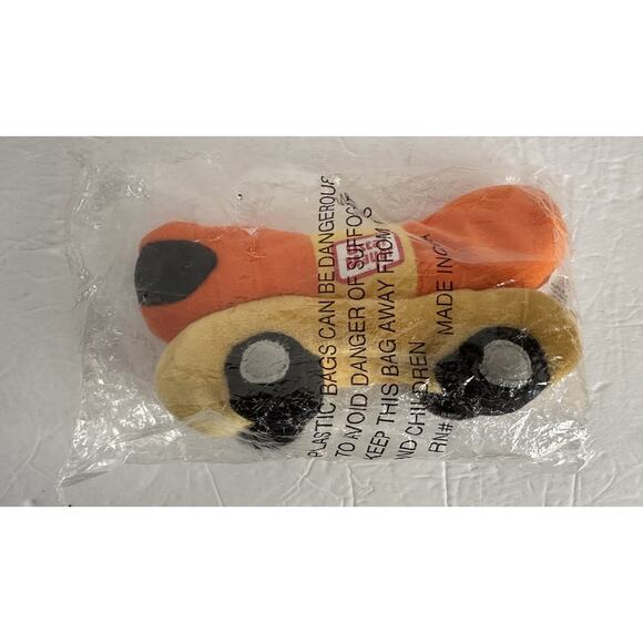 Vintage Oscar Mayer Wienermobile "Just Whistle" Plush Bean Bag Toy W/ PVC New - Picture 2 of 3